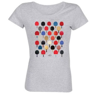 Skinny GRIS All-Over Raquettes