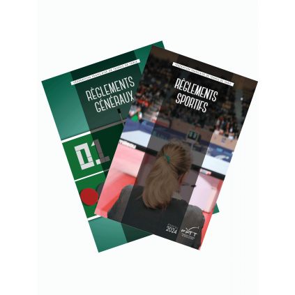 Kit règlements fédéraux (Généraux + sportifs) 2024 Kit règlements fédéraux (Généraux + sportifs) 2024