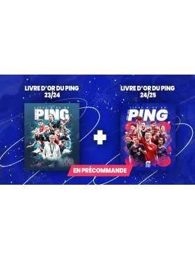 Pack Livres d'or Ping 2024 + 2025