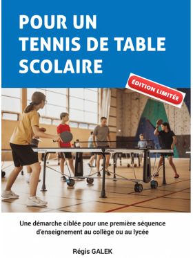 Pour un tennis de table scolaire