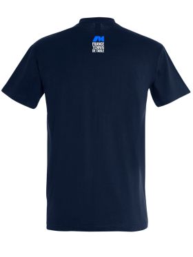 T-shirt Tibhar COQ FFTT BLEU MARINE ENFANT