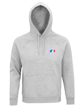 Sweat à Capuche Tibhar Pattern FFTTGRIS